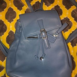 Cute blue coach bookbag ! Barely used